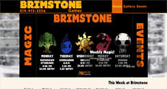 Desktop Screenshot of brimstonegames.ca